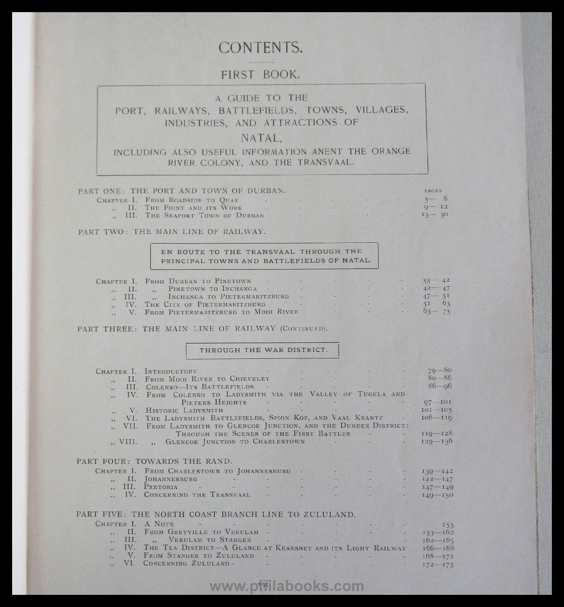 Harrison, CWF, Natal, Illustrated Official Railway Guide and Ge...