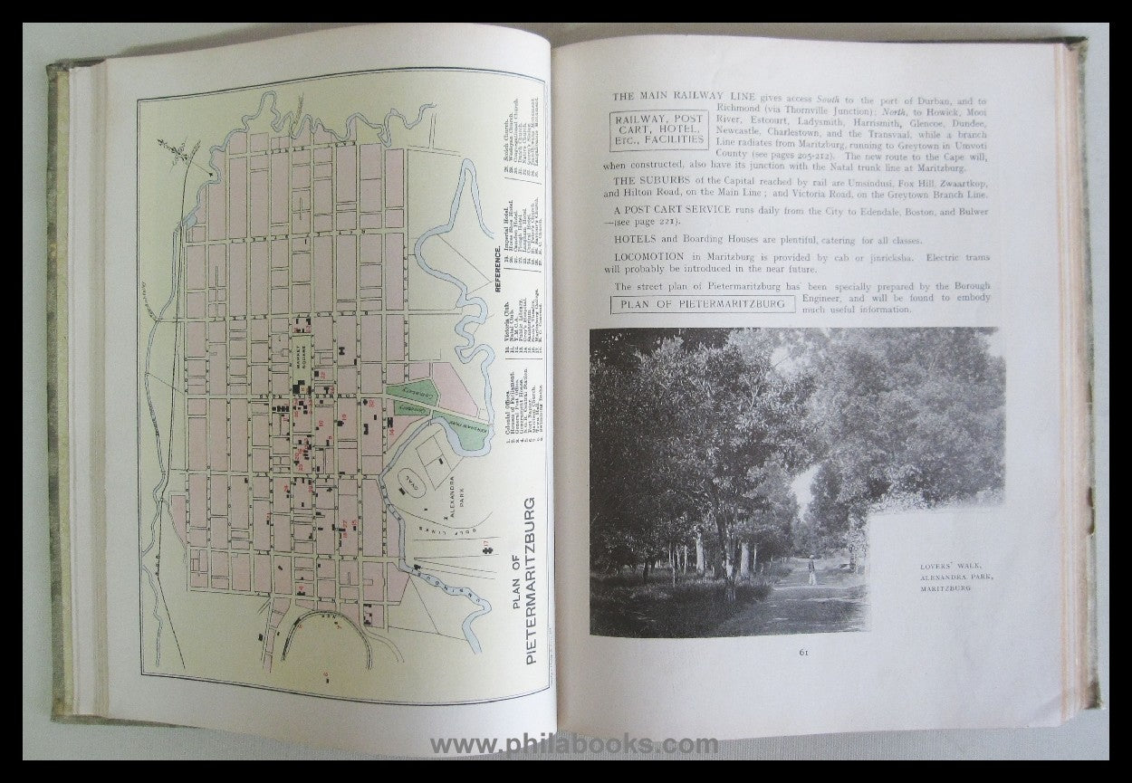 Harrison, CWF, Natal, Illustrated Official Railway Guide and Ge...