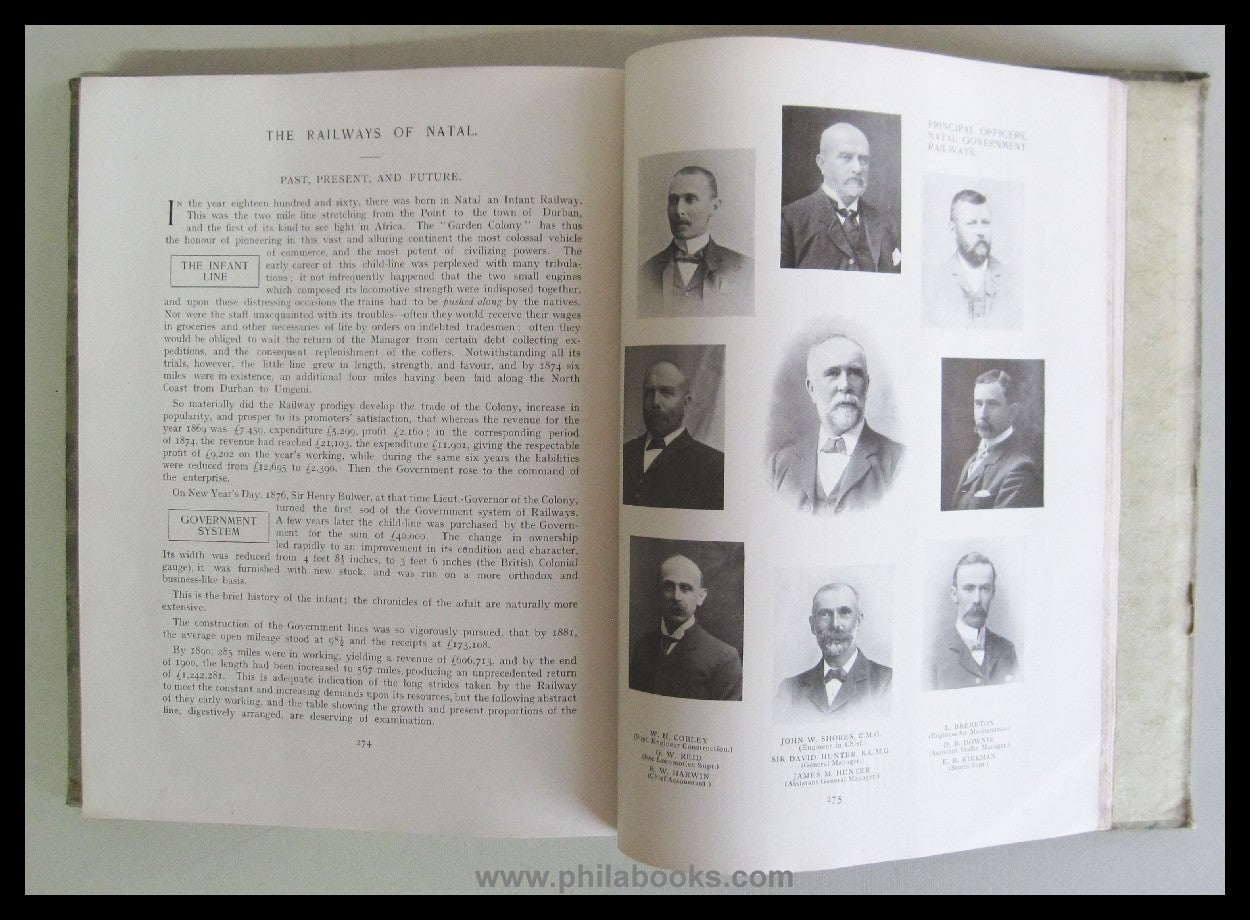 Harrison, CWF, Natal, Illustrated Official Railway Guide and Ge...