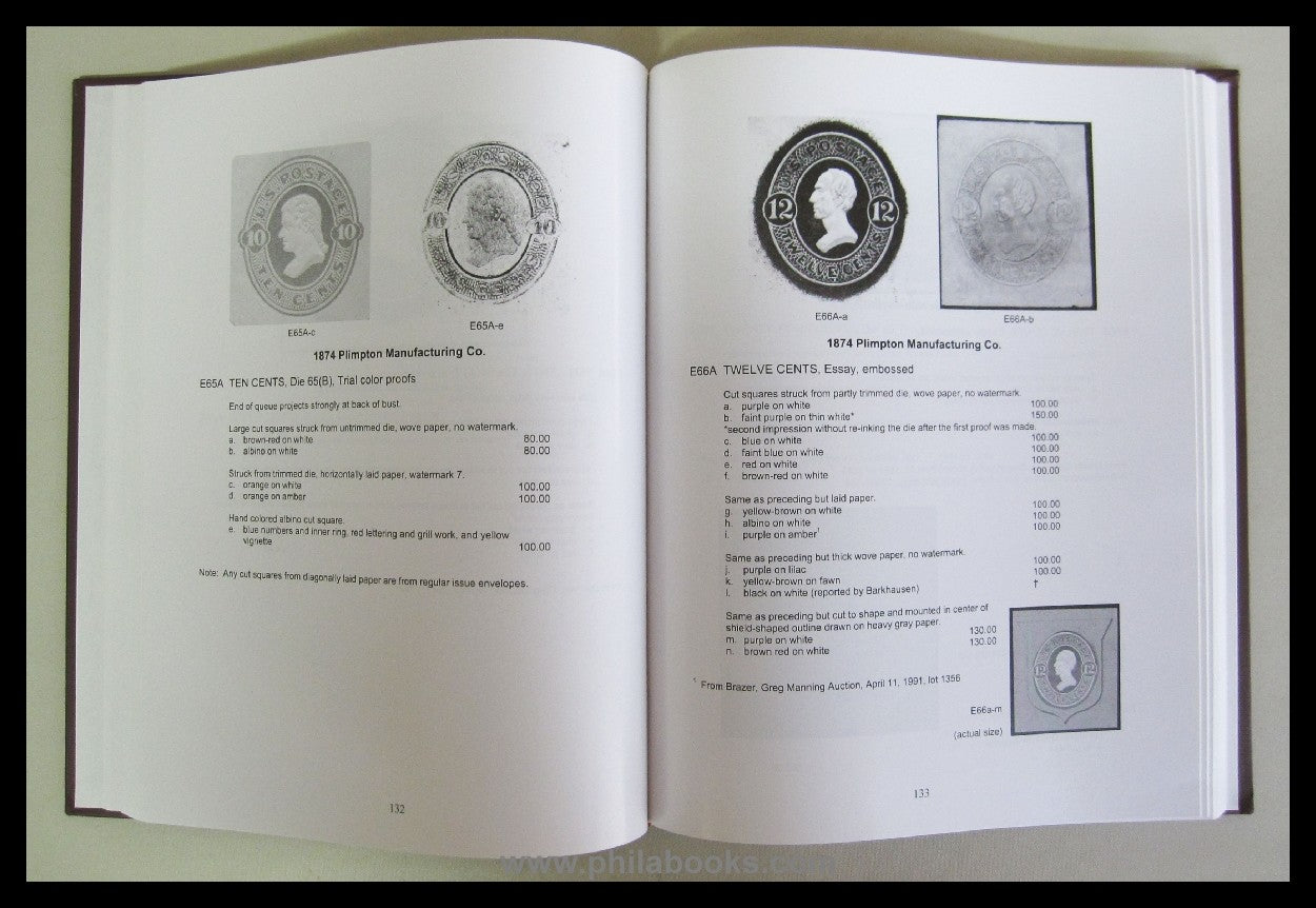 Undersander, D., Catalog of United States Stamped Envelope Essays ...