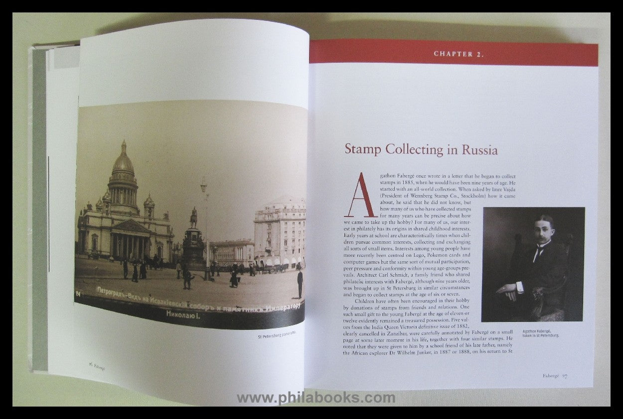 Hellman, K./ Stone, J.C., Agathon Fabergé - Portrait of a Philatel ...