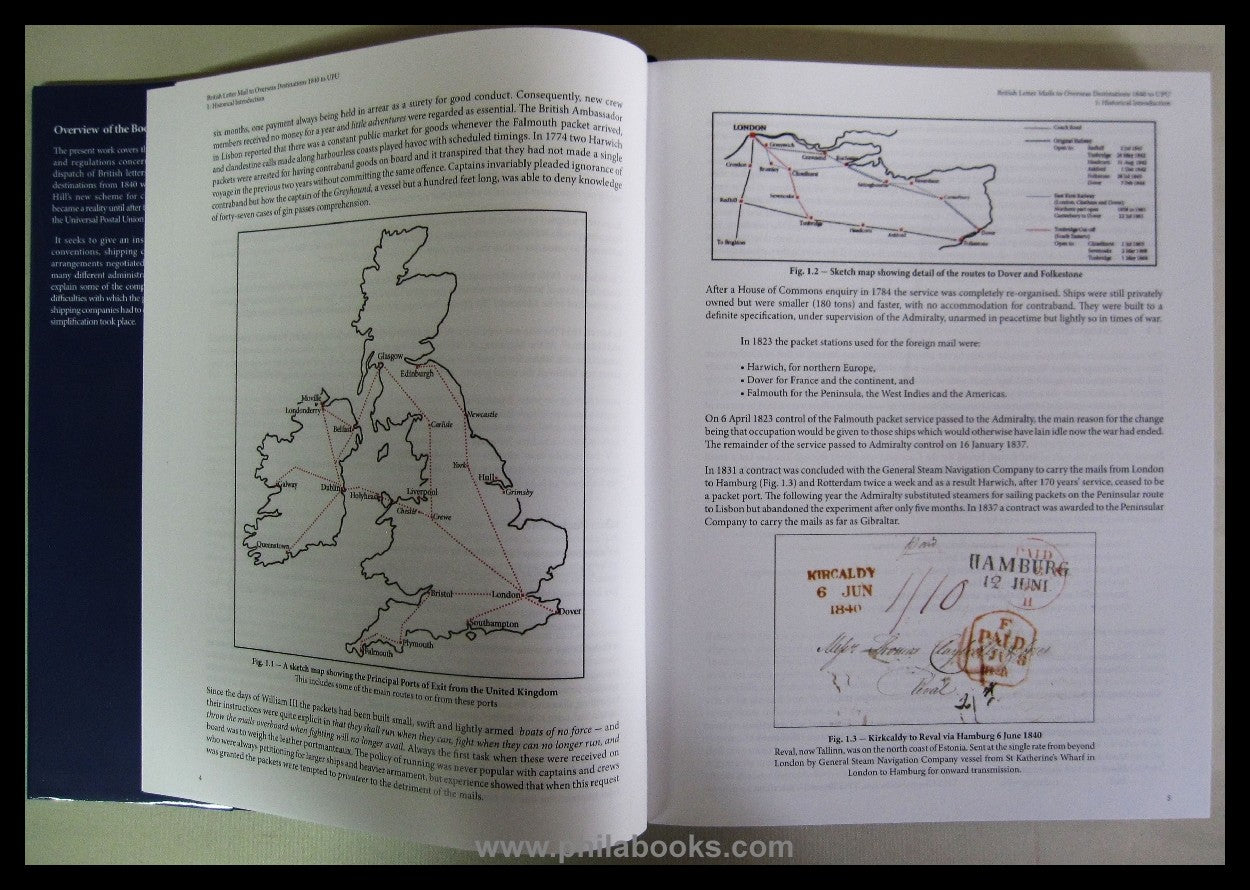 Moubray, Jane and Michael: British Letter Mail to Overseas Destina ...