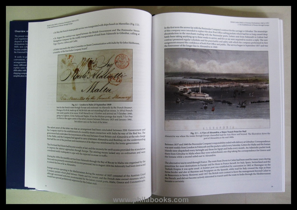 Moubray, Jane and Michael: British Letter Mail to Overseas Destina ...