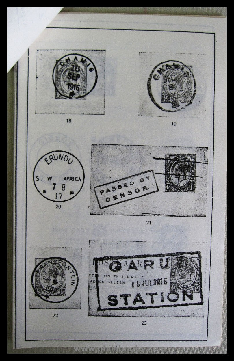 Busch, H., Die Unionspost im besetzten Deutsch-Südwest-Afrika 1914 ...