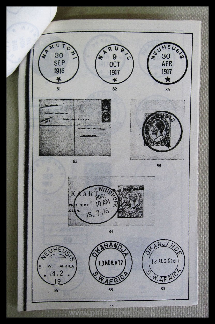 Busch, H., Die Unionspost im besetzten Deutsch-Südwest-Afrika 1914 ...