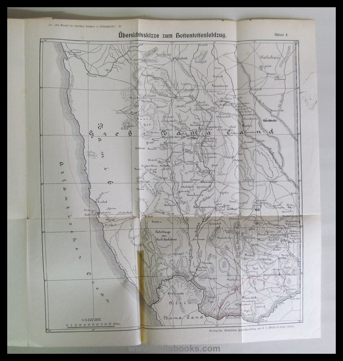 Mittler und Sohn, E. S., Die Kämpfe der deutschen Truppen in Südwe ...