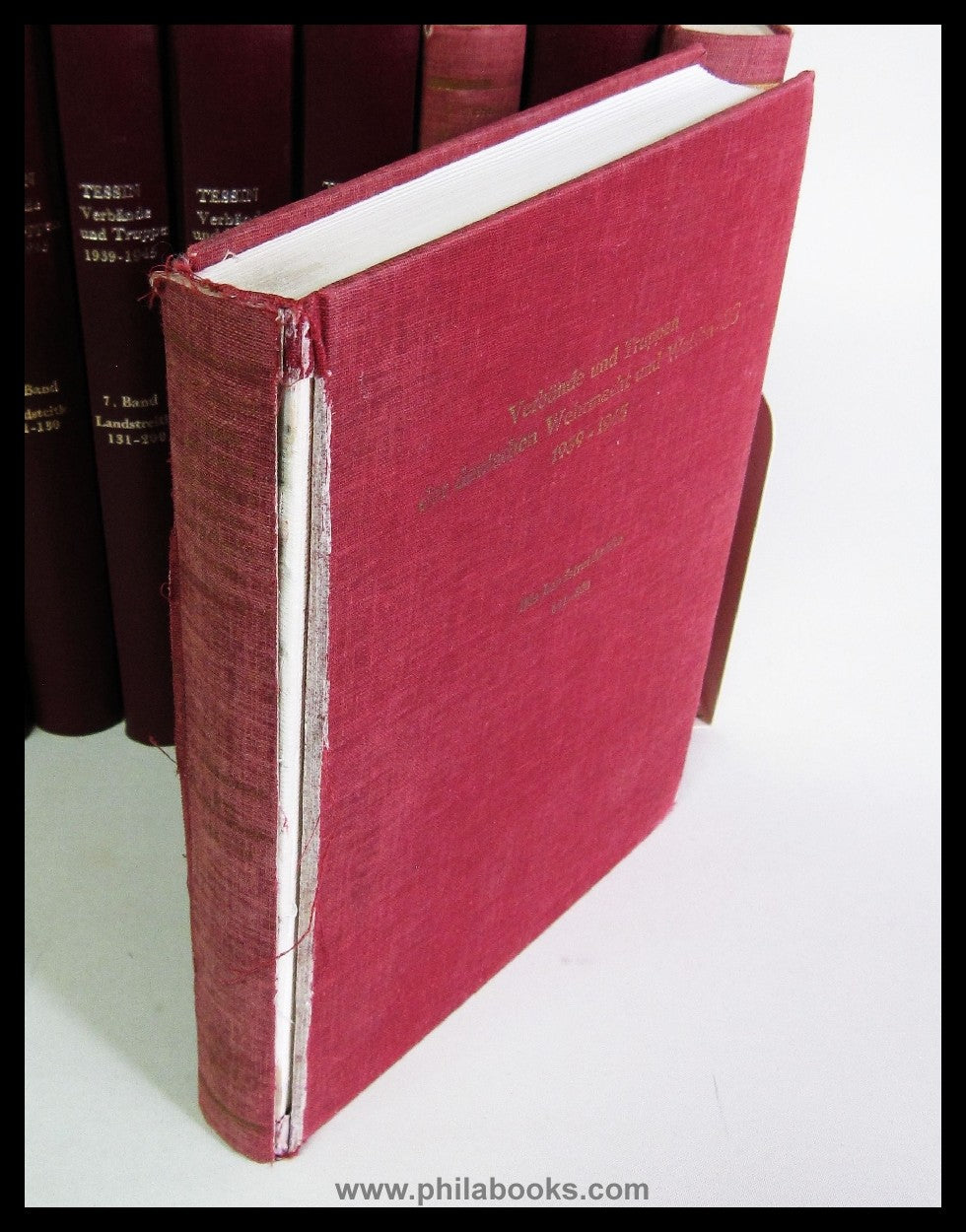 Tessin, G., Verbände und Truppen der deutschen Wehrmacht und der W ...