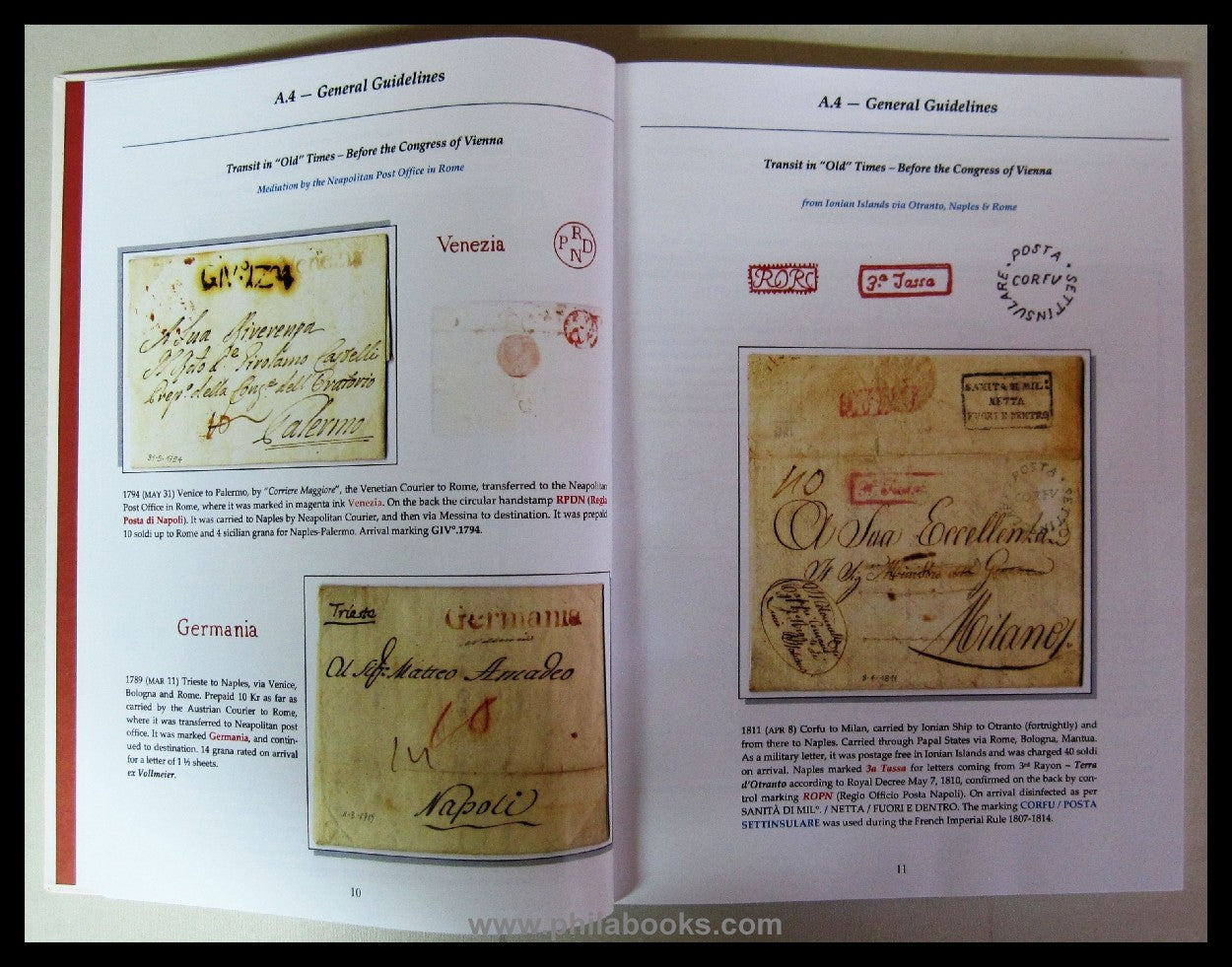 Mathá, Dr. T., International Mail Crossing the Italian Peninsula 1 ...