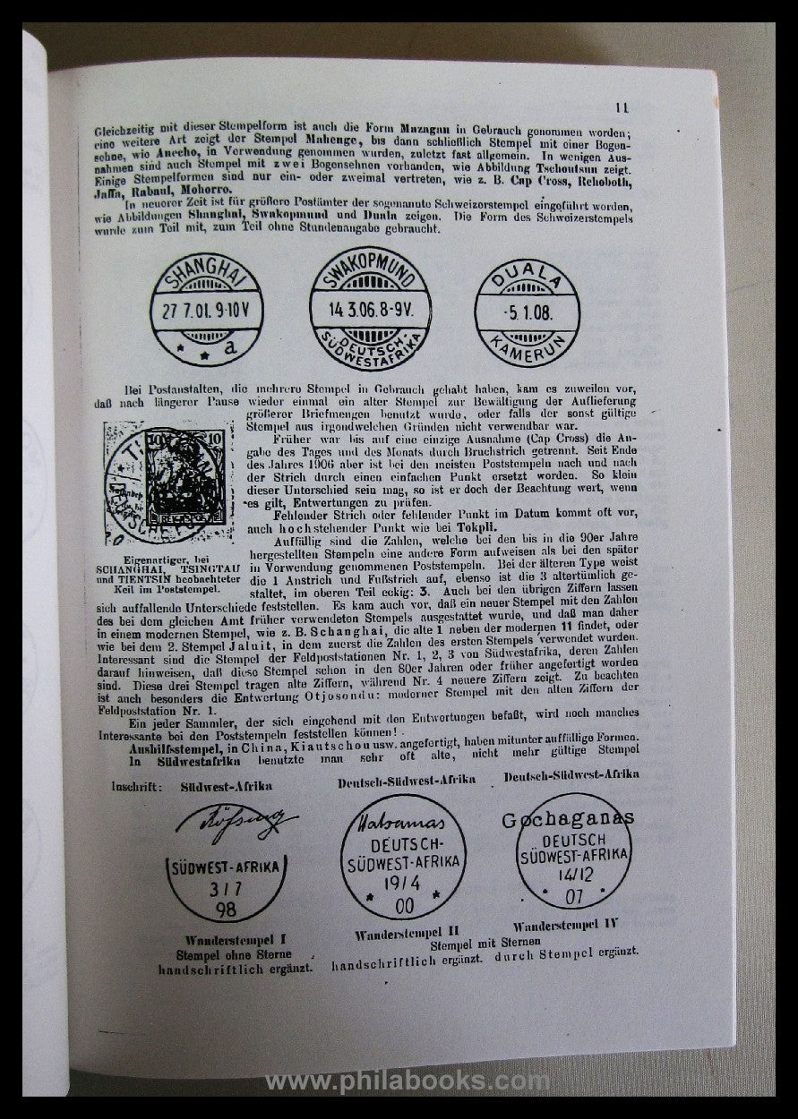 Friedemann, A., Die Postwertzeichen und Entwertungen der deutschen ...