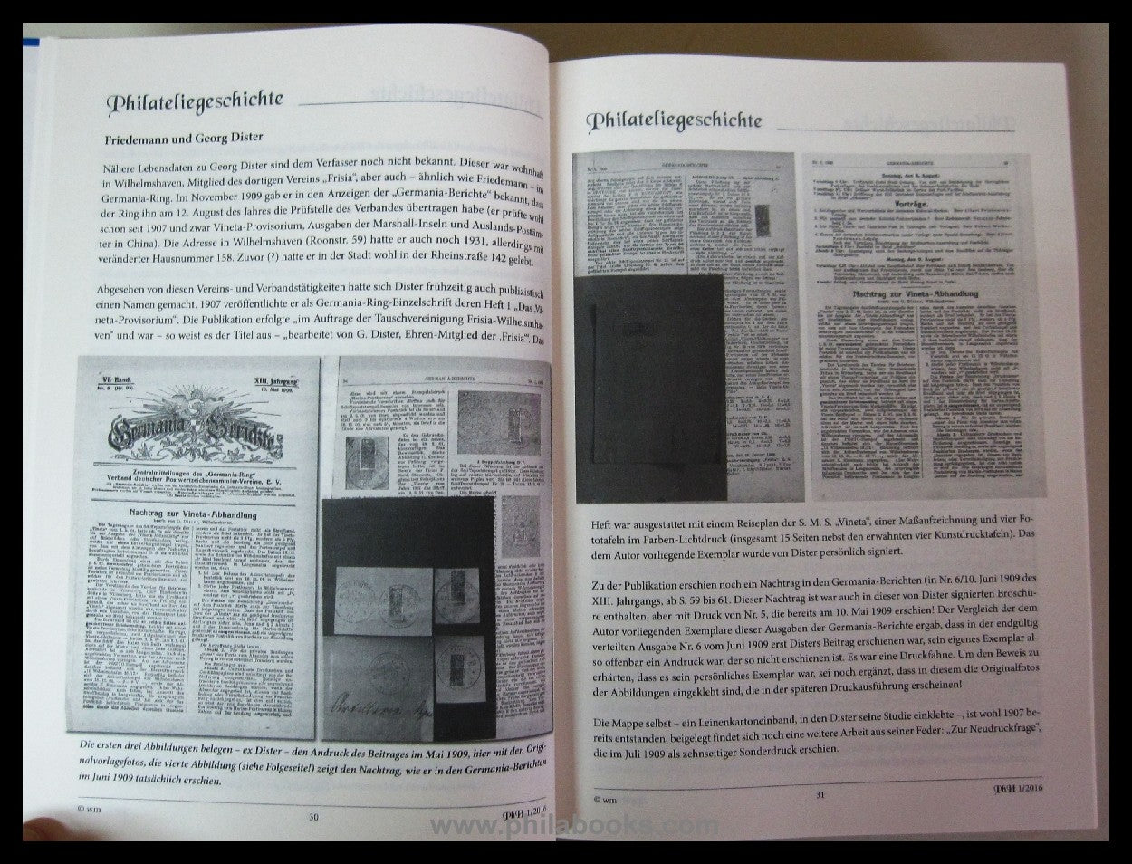 Maassen, W. (ed.), Phila Historica, magazine for philately ...