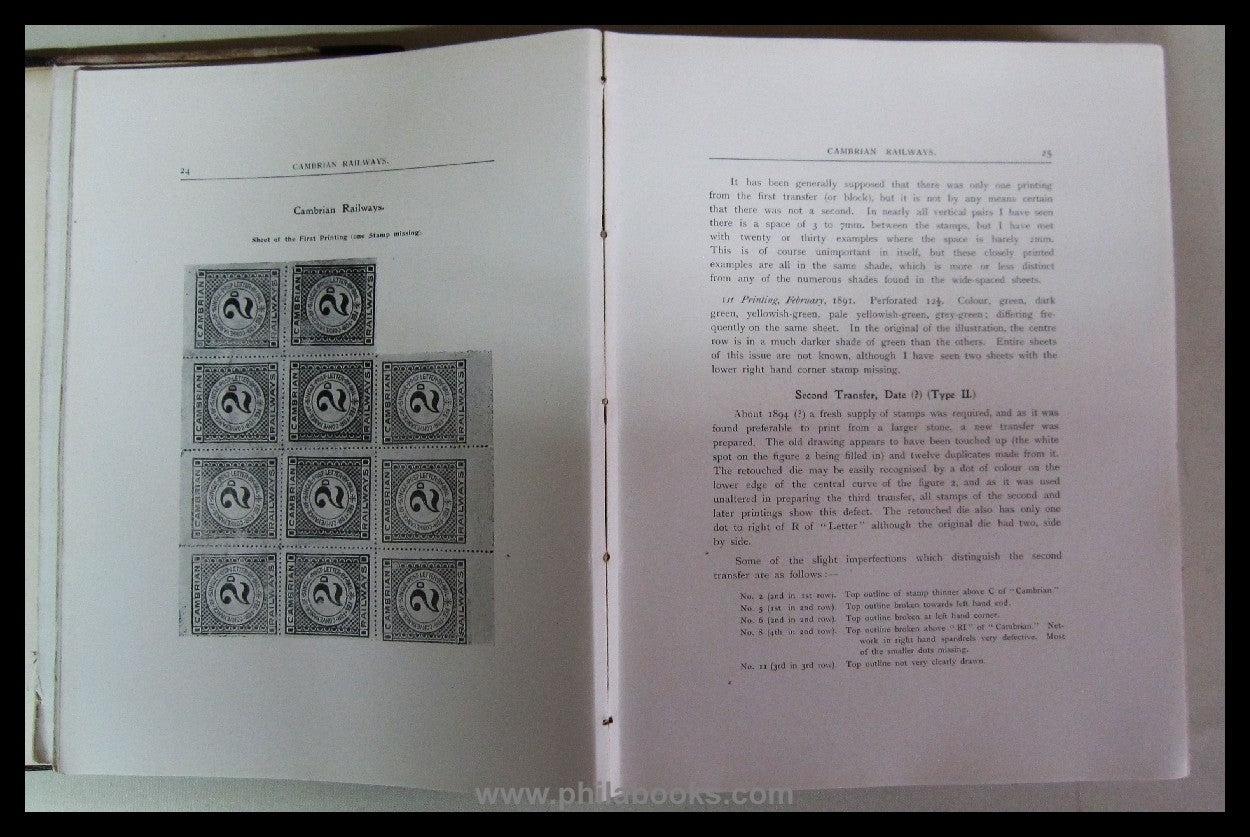 L'Estrange Ewen, H. A History of Railway Letter Stamps, Ewen's Co...