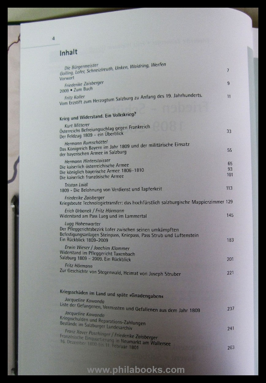 Zaisberger, Friederike und Fritz Hörmann (Hg.):
Frieden - Schütze ...