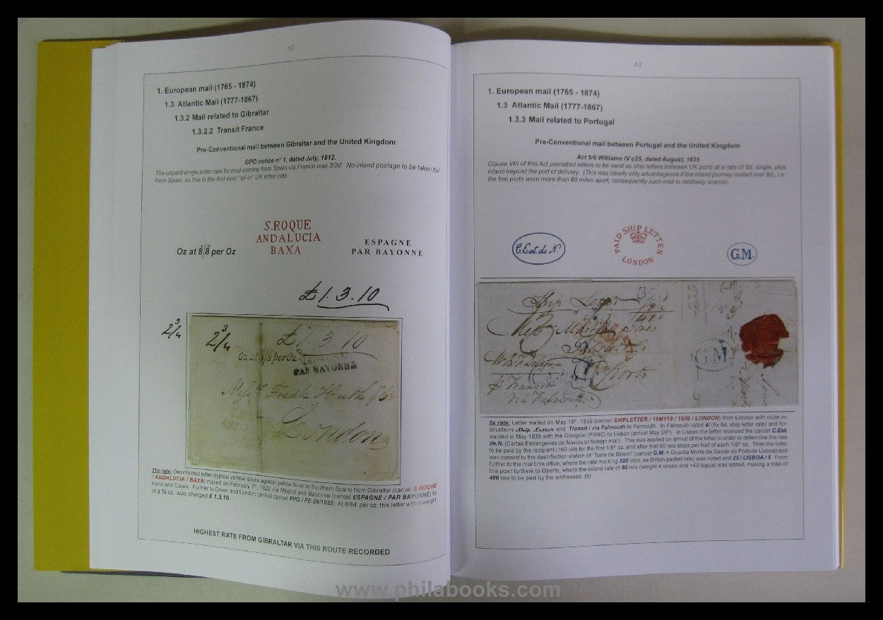 Köhler/Corinphila (eds.), Edition d'or 52, ship's post of higher rank ...