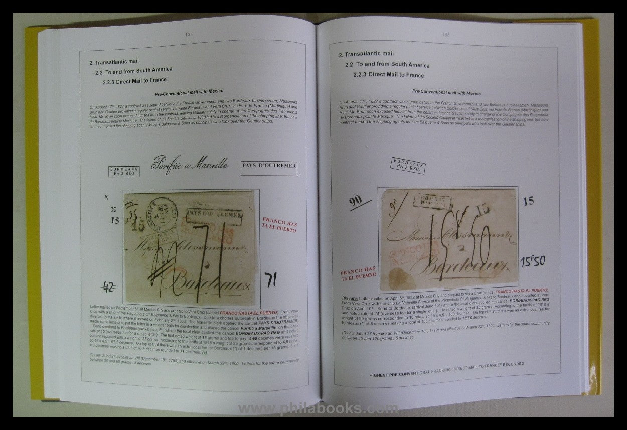 Köhler/Corinphila (eds.), Edition d'or 52, ship's post of higher rank ...