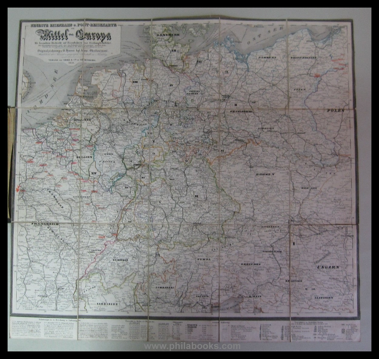 Latest railway and Postcard from Central Europe, Nuremberg, Origin...