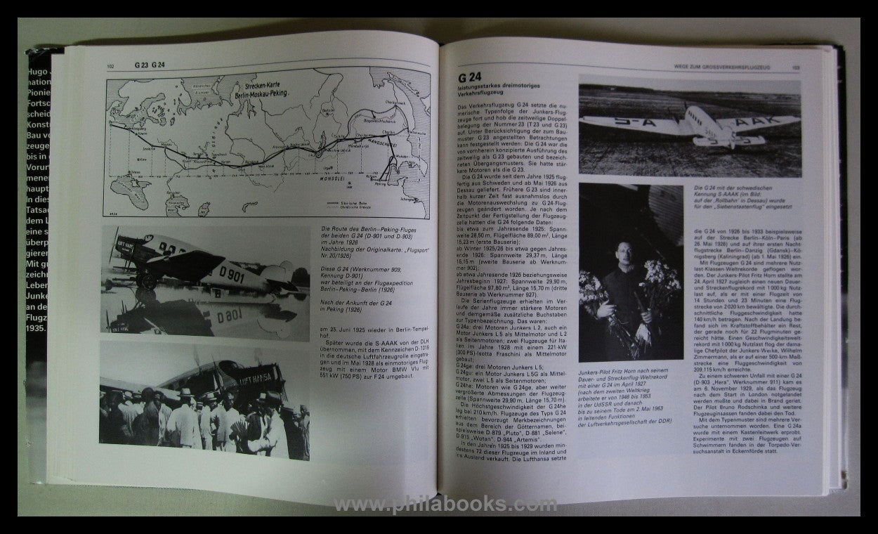 Schmitt, G., Junkers und seine Flugzeuge, transpress, 1986, allgem ...