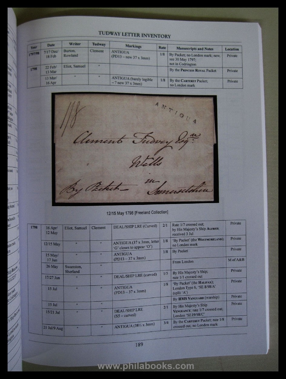 Gleadall, M., The Tudway Letters, British West Indies Study Circle ...