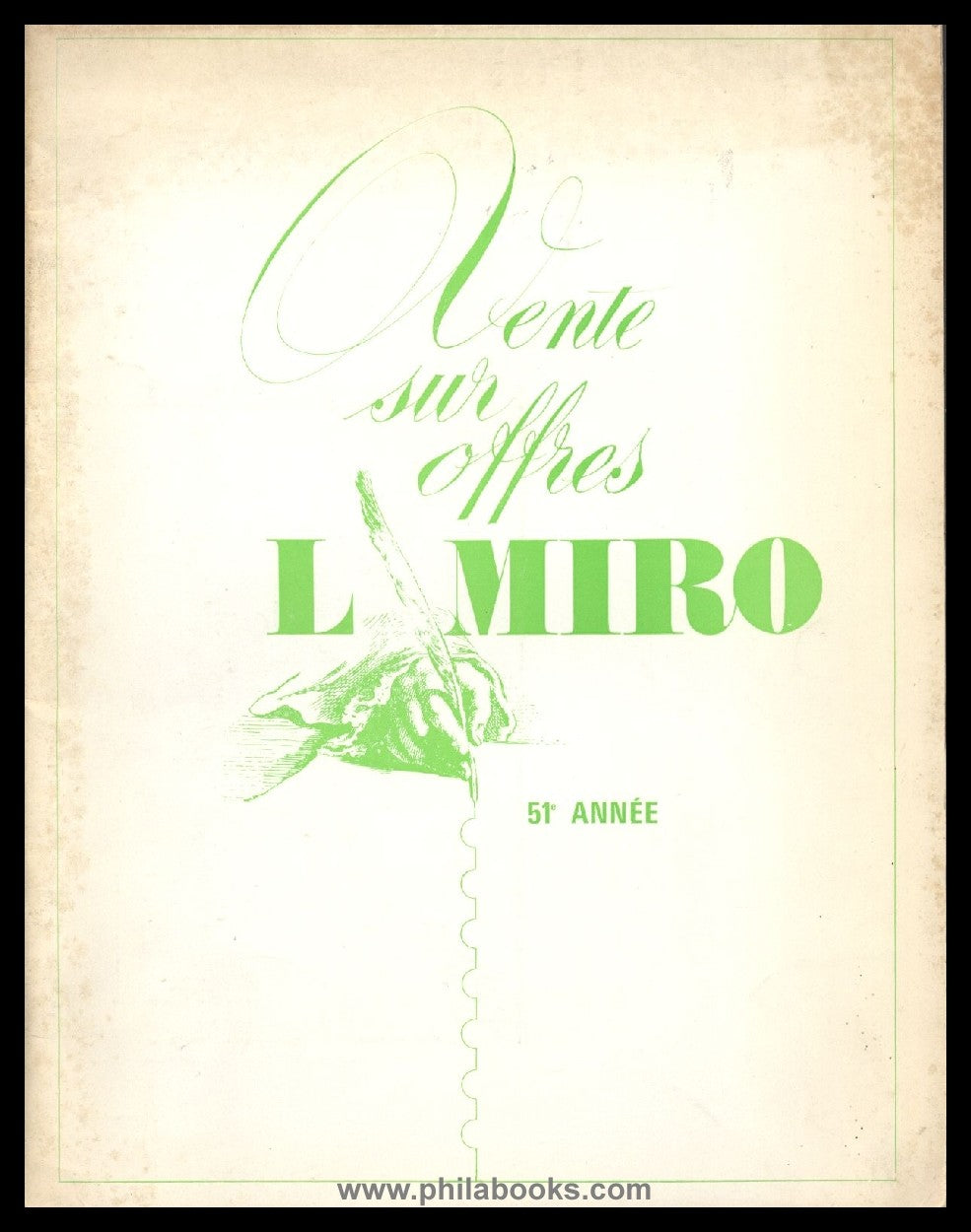 Miro, Auktion, 1970-06 'Lecerf'