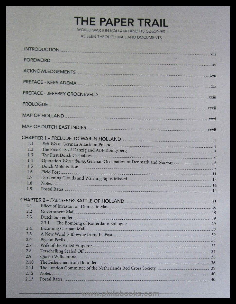 Adema, K./ Groeneveld, J., The Paper Trail, World War II in Hollan ...