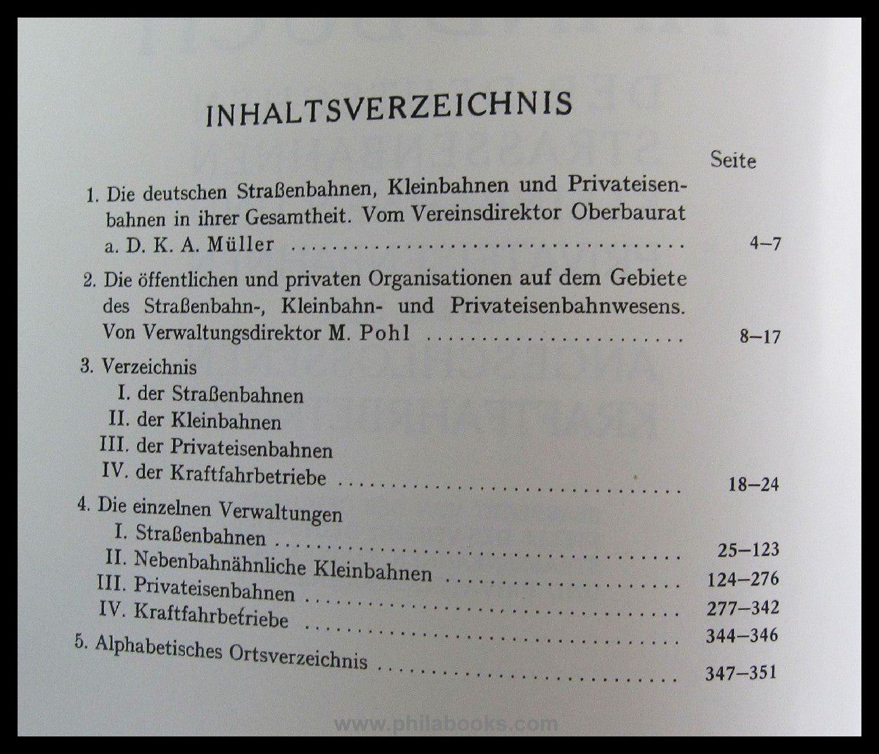 Handbook of German trams, small railways, private railways, ice ...