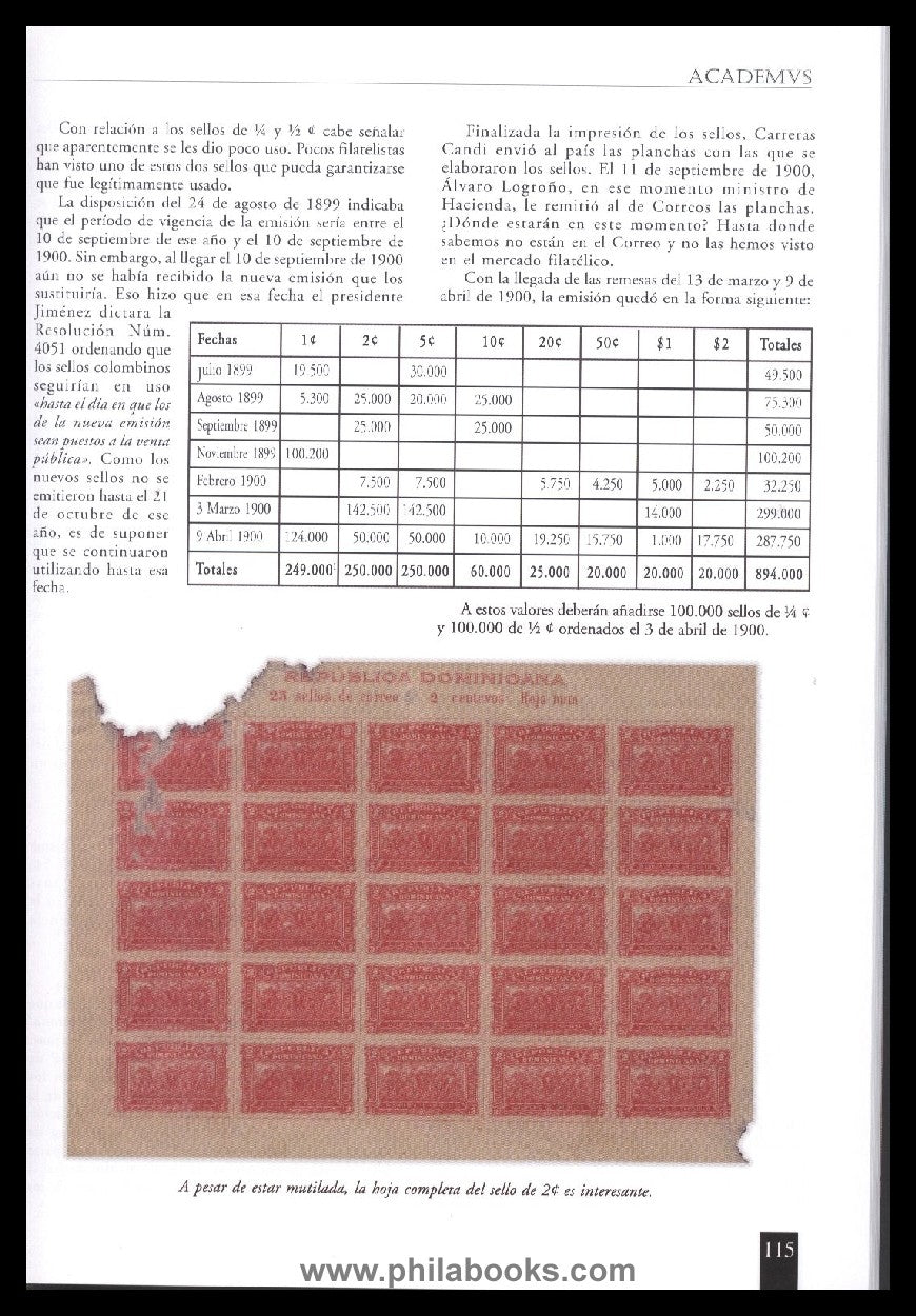 Academus, Real Academia Hispánica de Filatelia e Historia Postal, ...