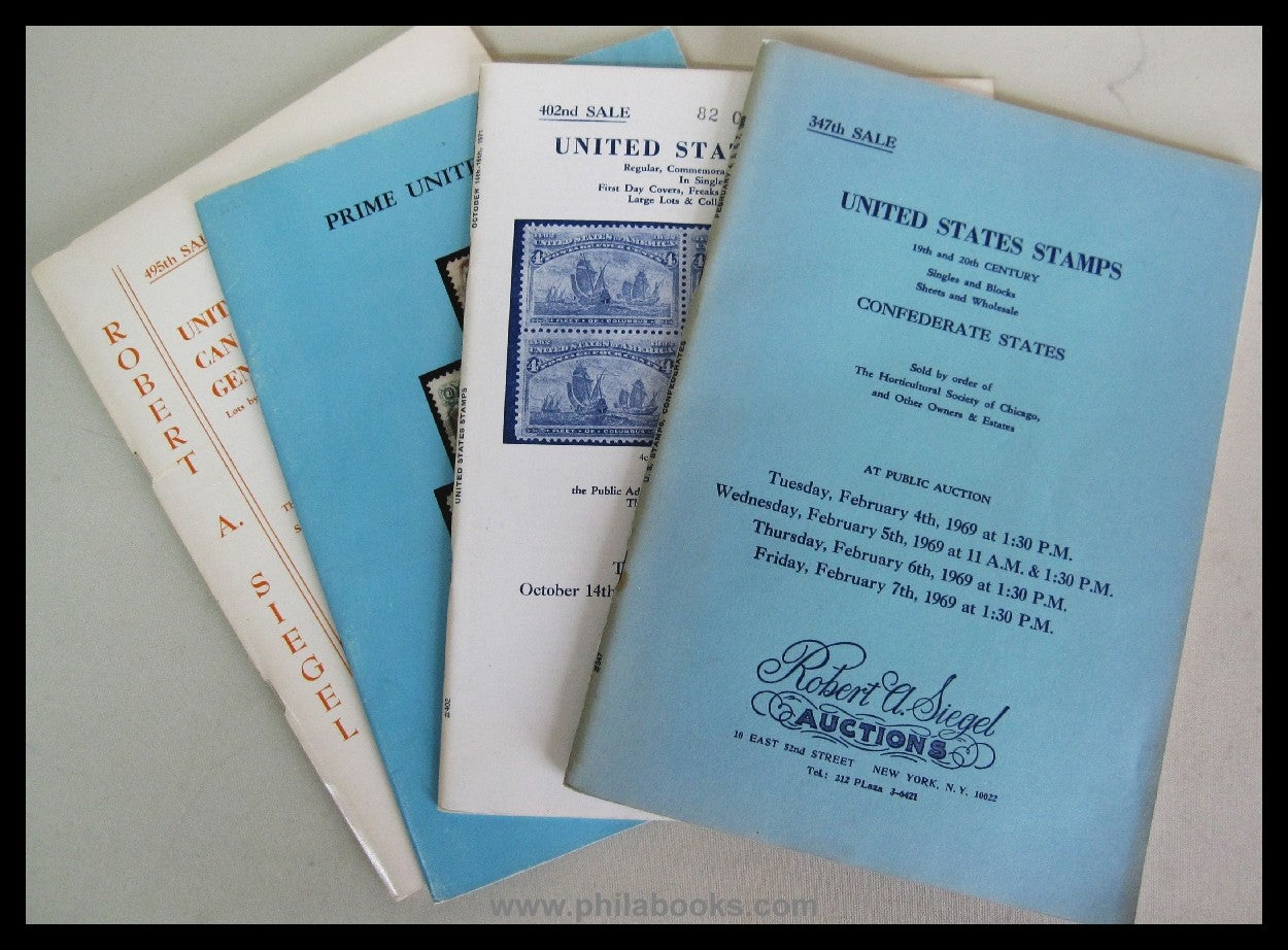 Siegel, Auction 315-ff., 1967/1982