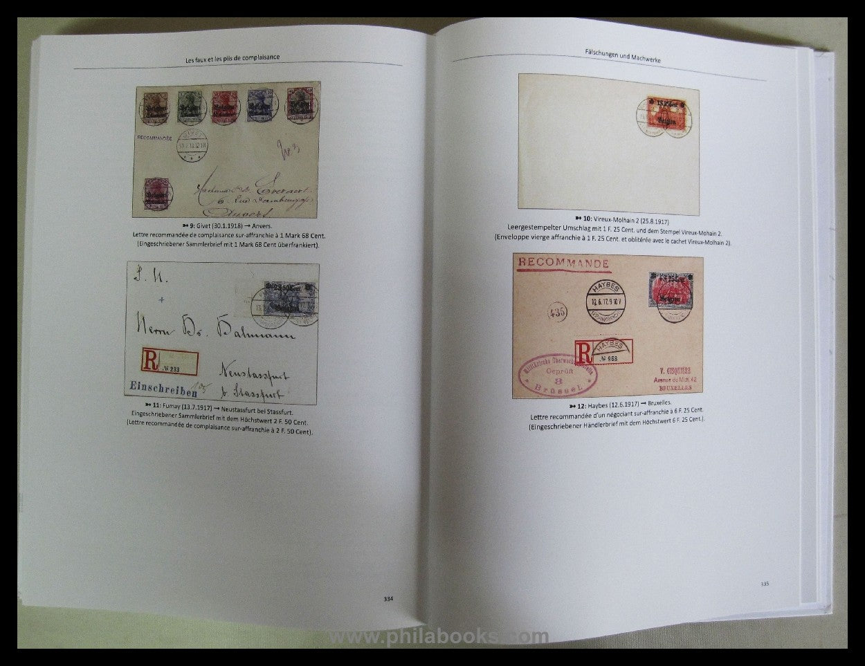 Ludwig/ Van Dooren, Le Courrier civil dans le Nord de la France oc ...