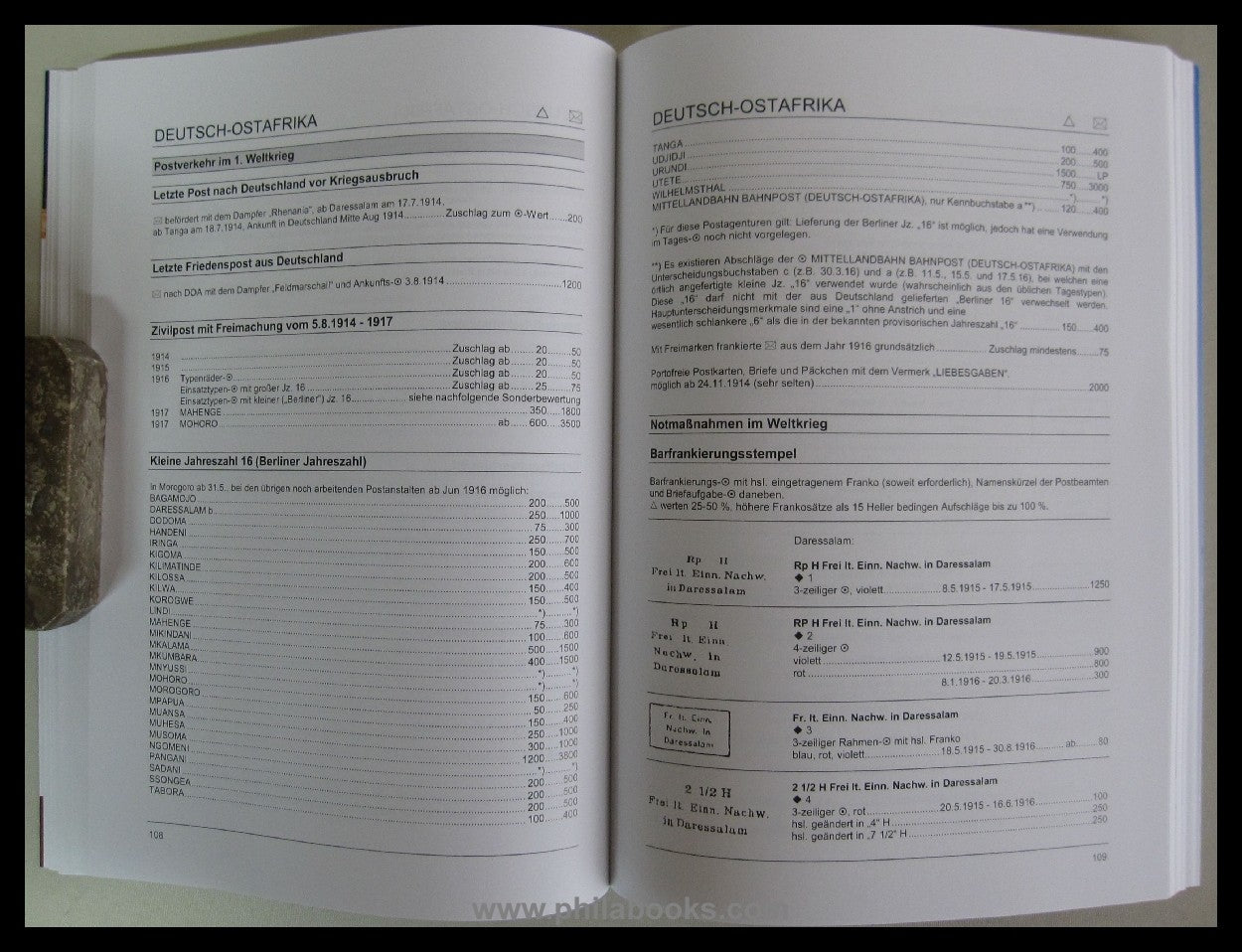 ArGe German colonies, stamp catalog German colonies and foreign ...