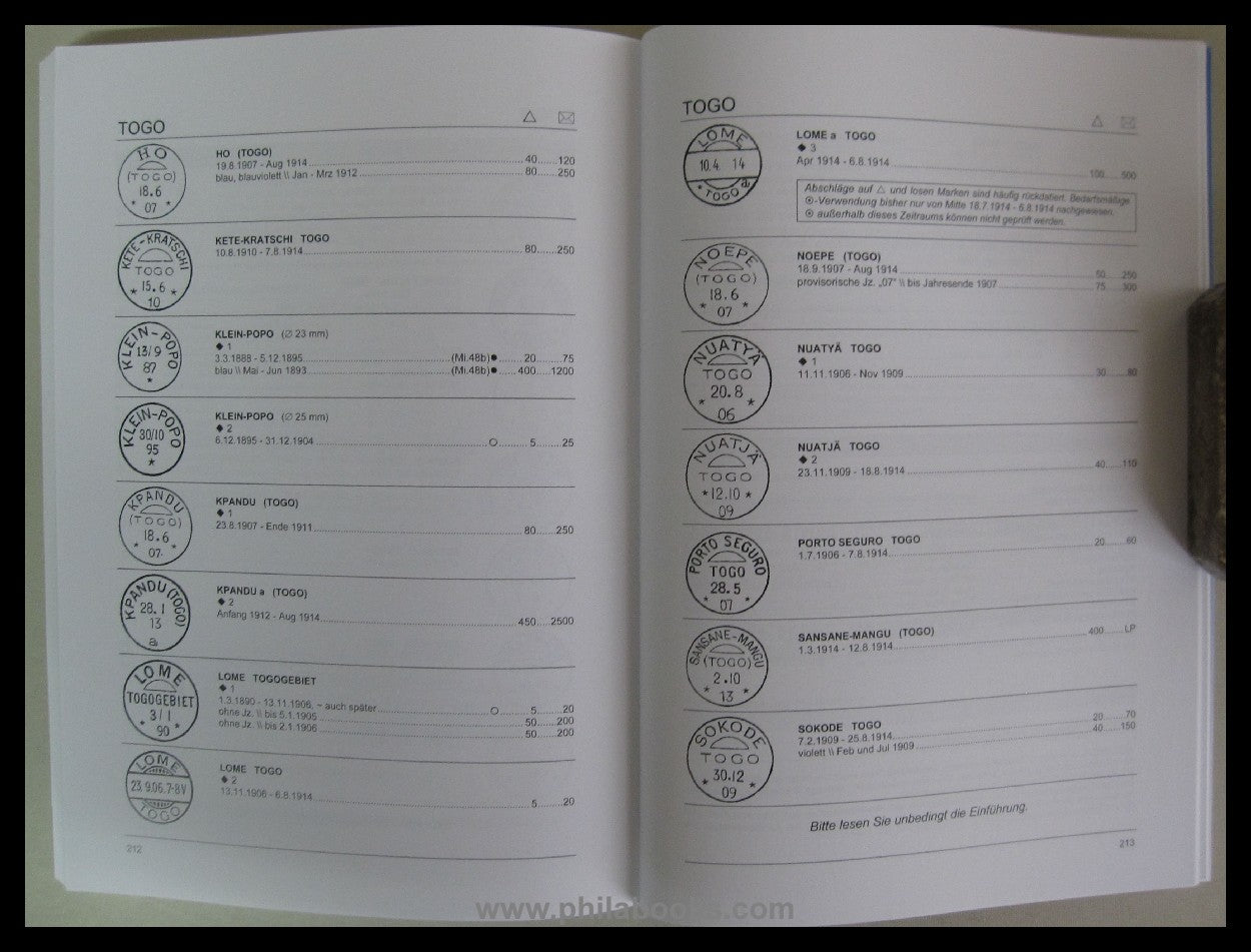 ArGe German colonies, stamp catalog German colonies and foreign ...