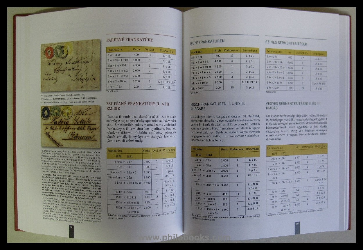 Severin, P., Handbuch der Belege und Abstempelungen aus dem Gebiet ...