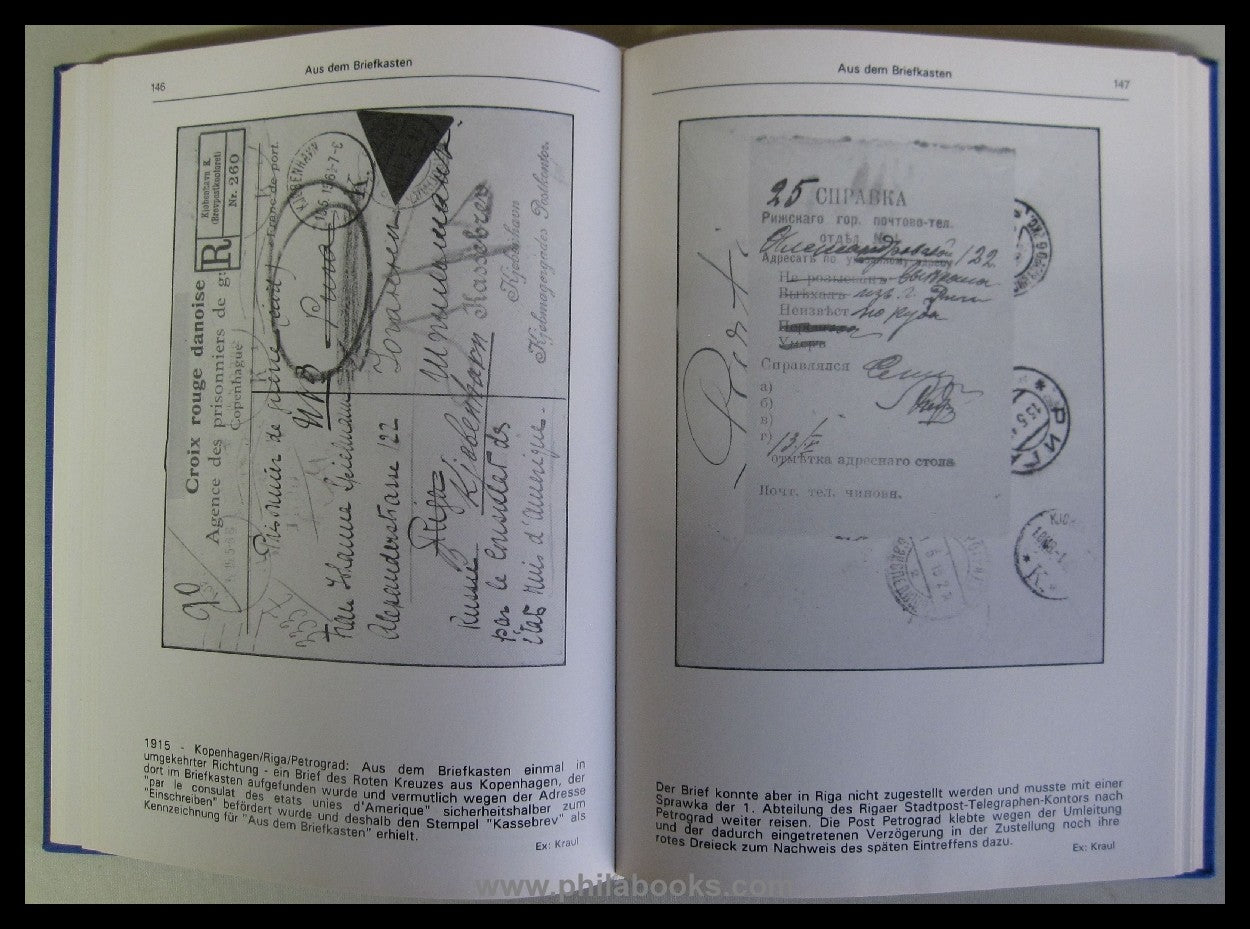 Hofmann, v. H., 3AKA3HOE - Recommandirt, Die eingeschriebenen Post ...