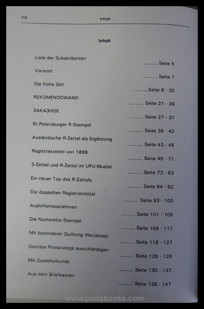 Hofmann, v. H., 3AKA3HOE - Recommandirt, Die eingeschriebenen Post ...