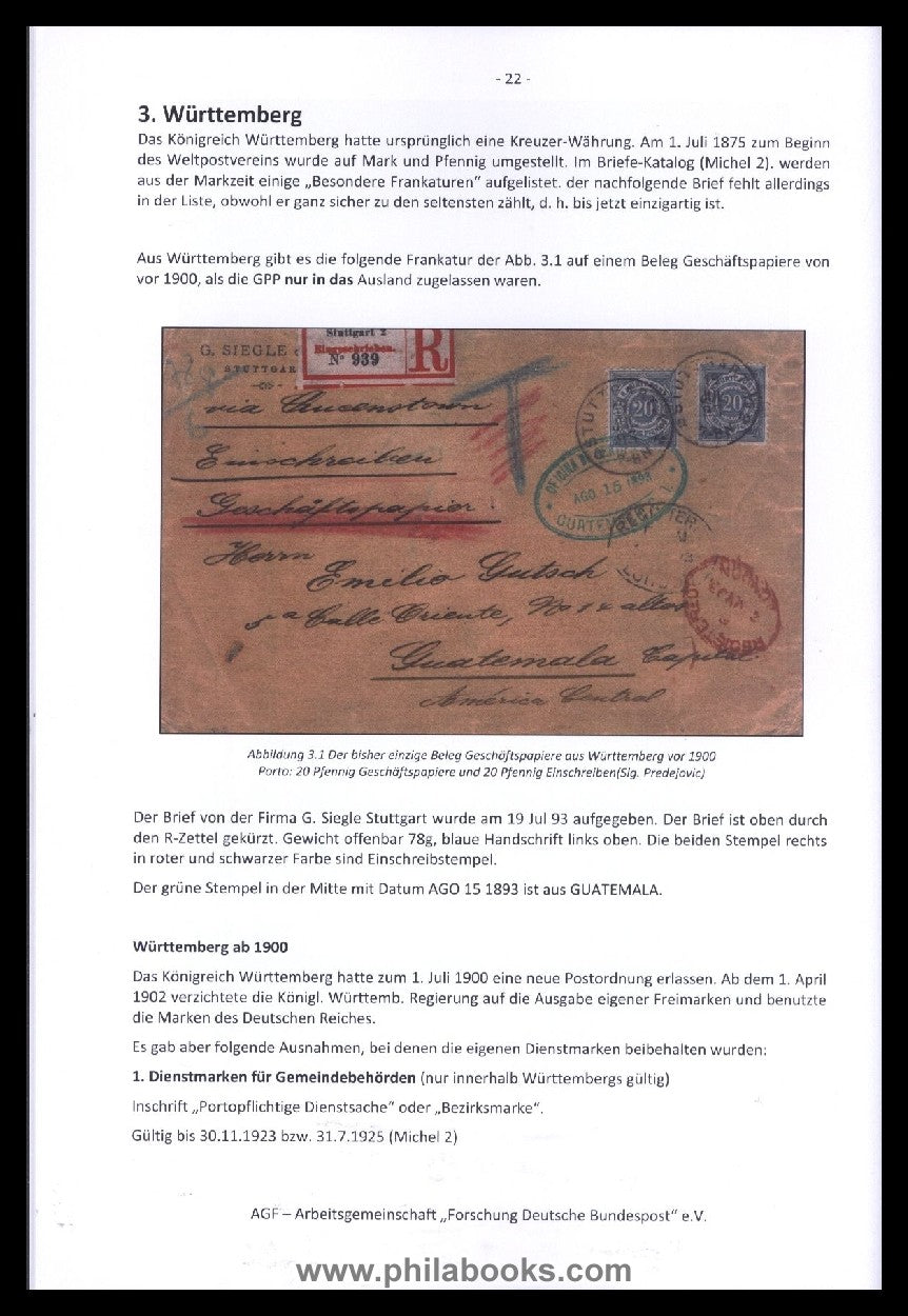 Harms, W., Geschäftspapiere 1875-1963, 2018, Dokumentation zu dies ...