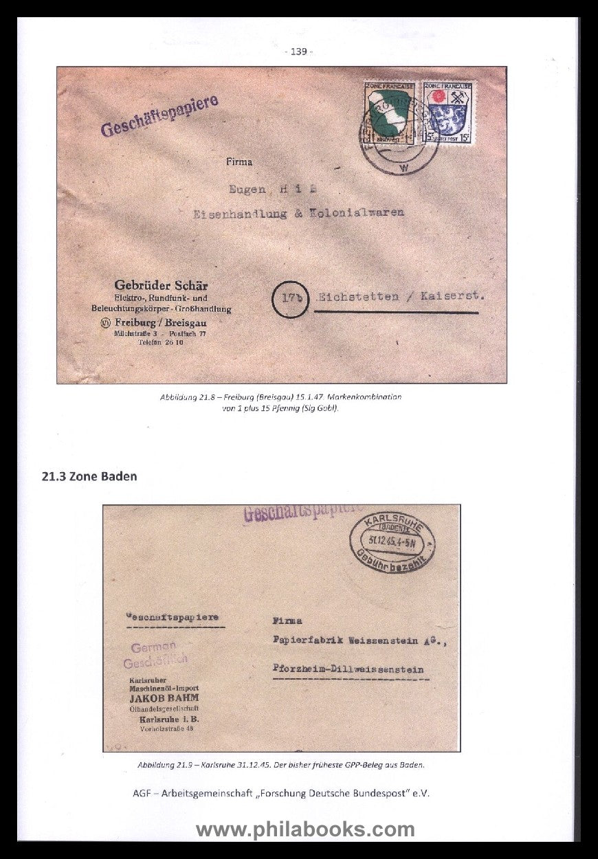 Harms, W., Geschäftspapiere 1875-1963, 2018, Dokumentation zu dies ...