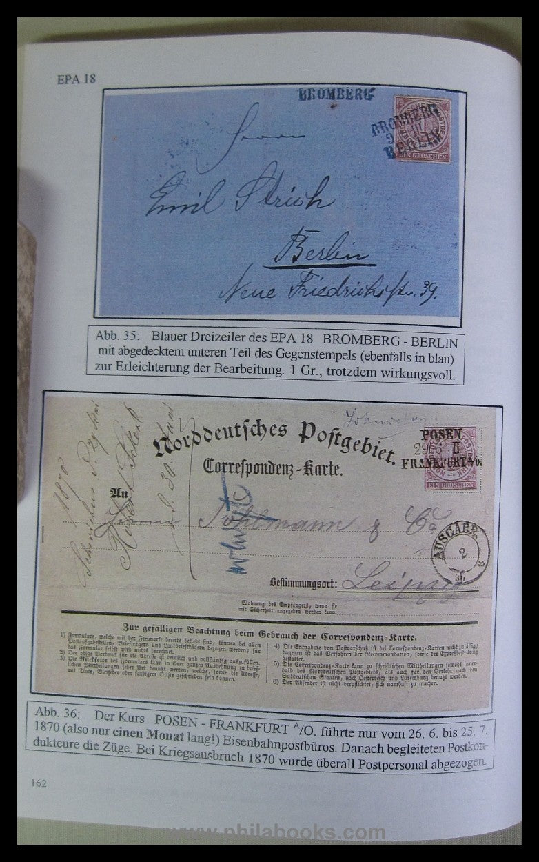 Garnier, I. von, Katalog der Bahnpoststempel 1868-1871, 2004, Stem ...