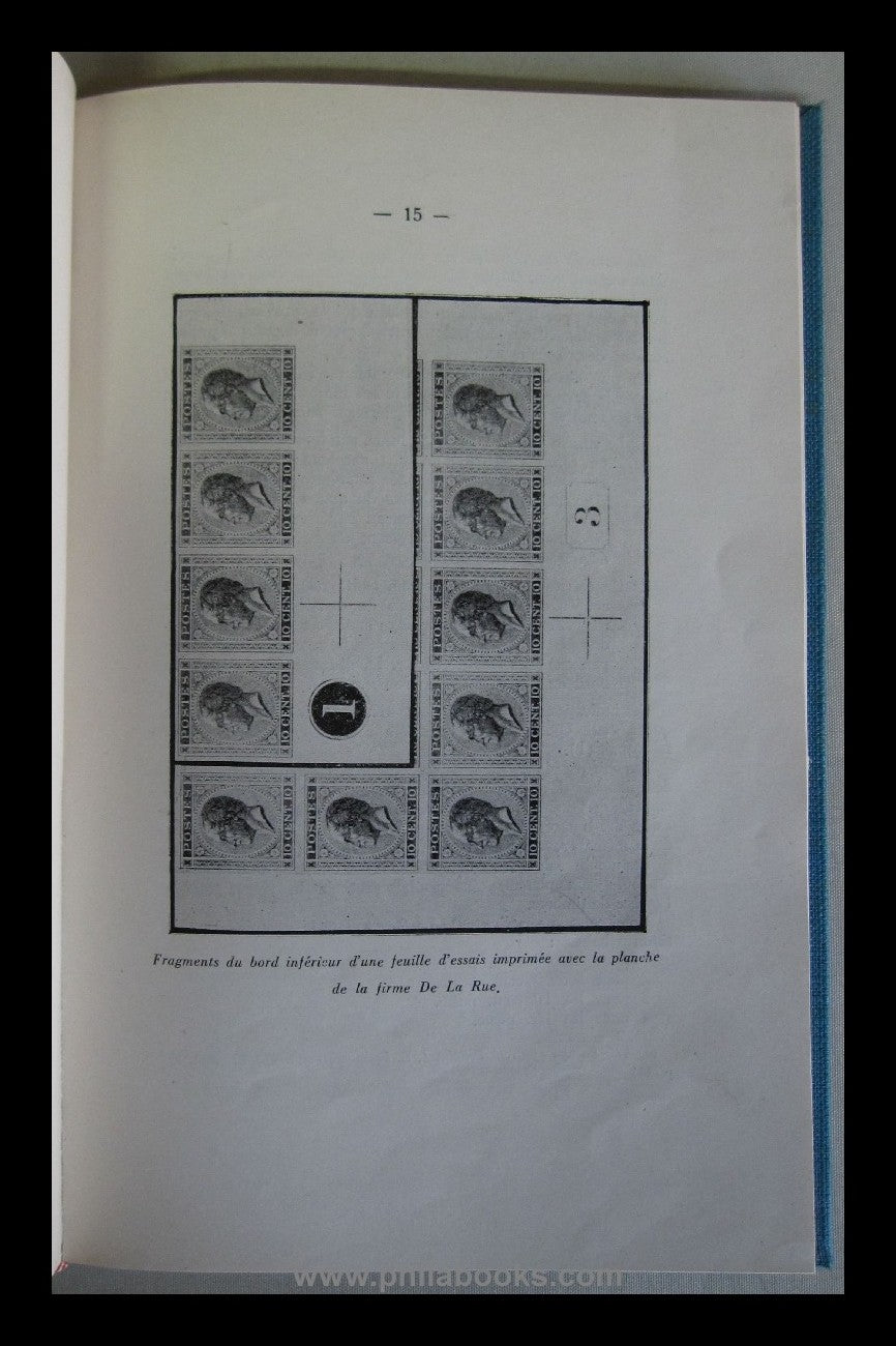 de Witte, E., Belgique, L'Emission des Timbres-Poste à effigie de ...