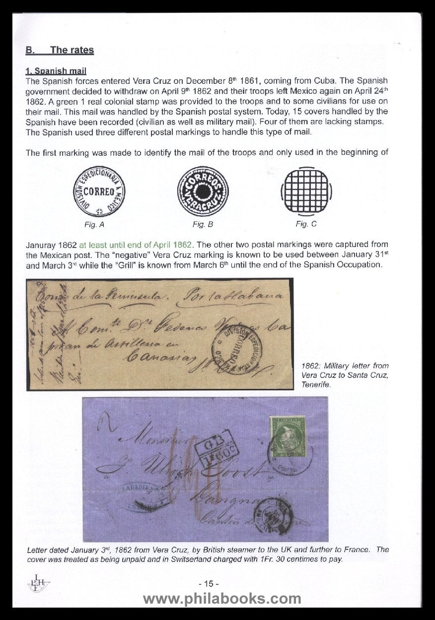 Wijnants, P., The Mail of the Foreign Expeditionary Forces in Mexico...