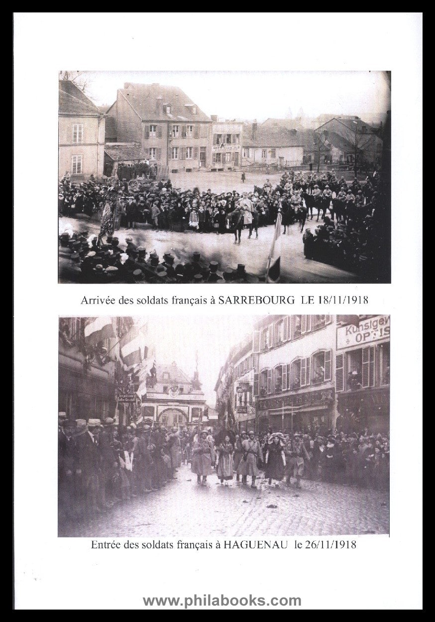 Boutserin, P.: The postal transition to Alsace-Moselle on November 11 ...
