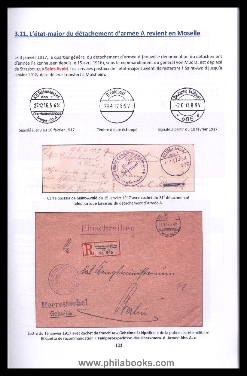 Bastian, J.-C./Frick, M.: La Grande Guerre en Alsace-Lorraine 1914 ...