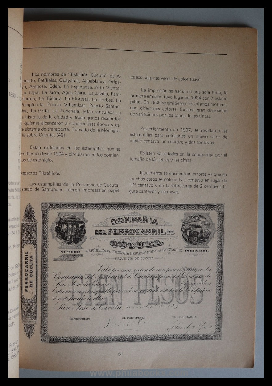 Rodriguez Lamus, L.R., Los Correos y Las Estampillas de Cucuta y d ...