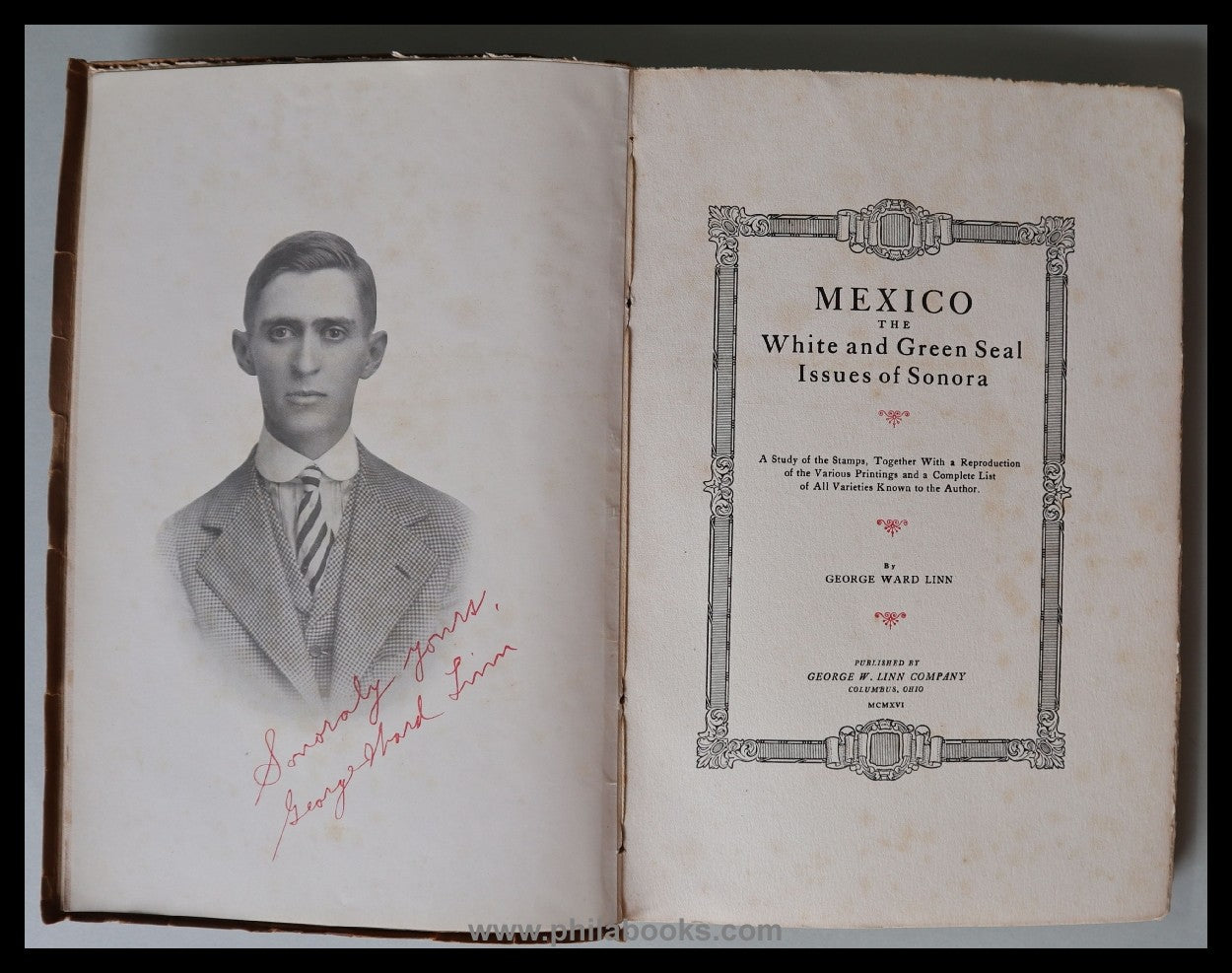 Linn, G.W., Mexico, The White and Green Sea Issues of Sonora, A St ...