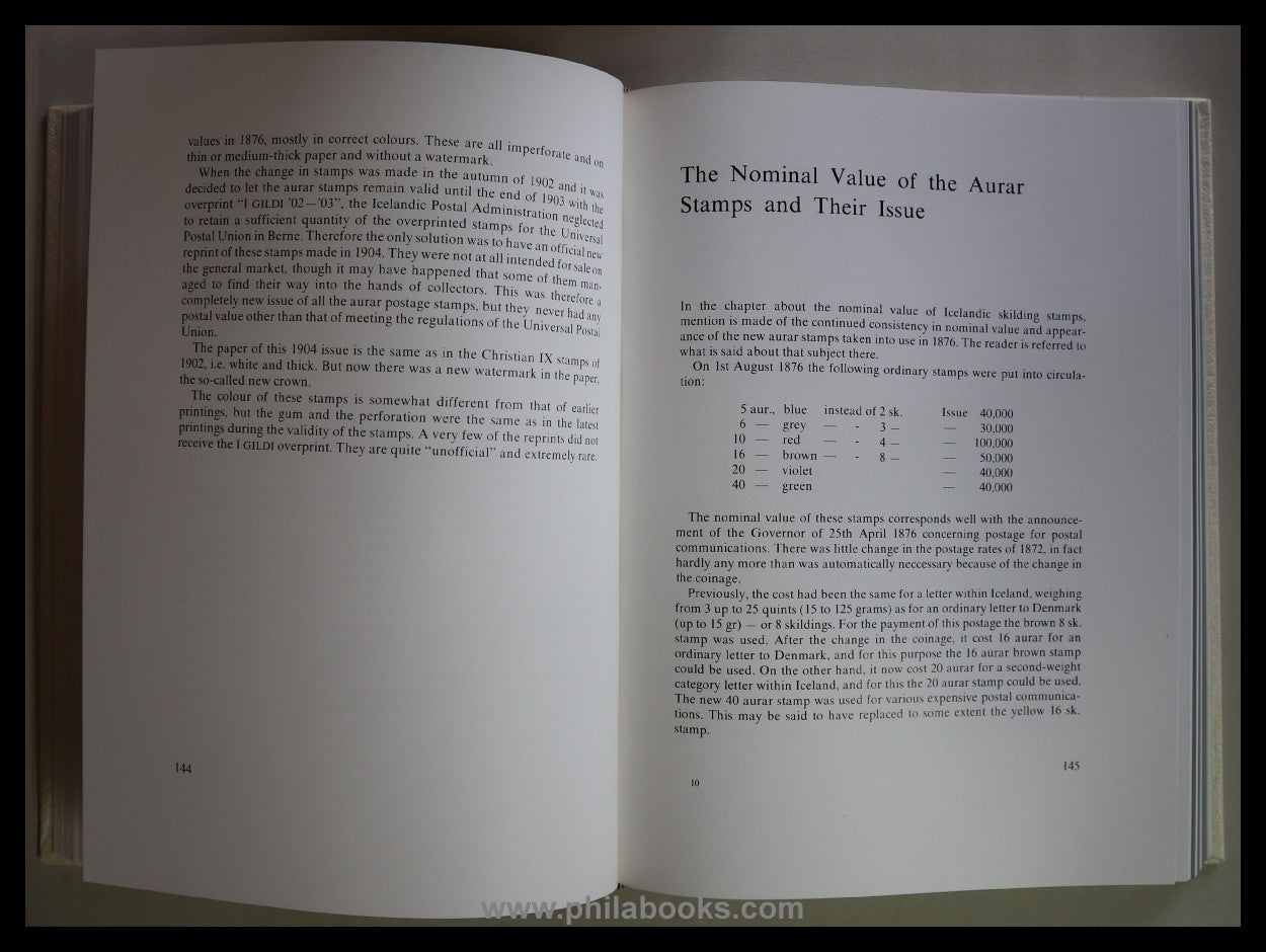 Jónsson, Jon Aoalsteinn: One Hundred Years of Icelandic Stamps 1873 ...