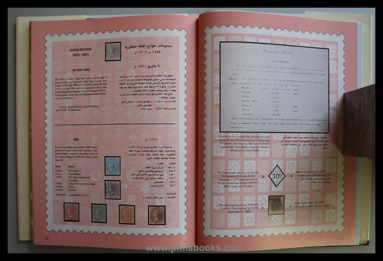 Sultanate of Oman Ministry of PTT, The Postal History of Oman 1 ...
