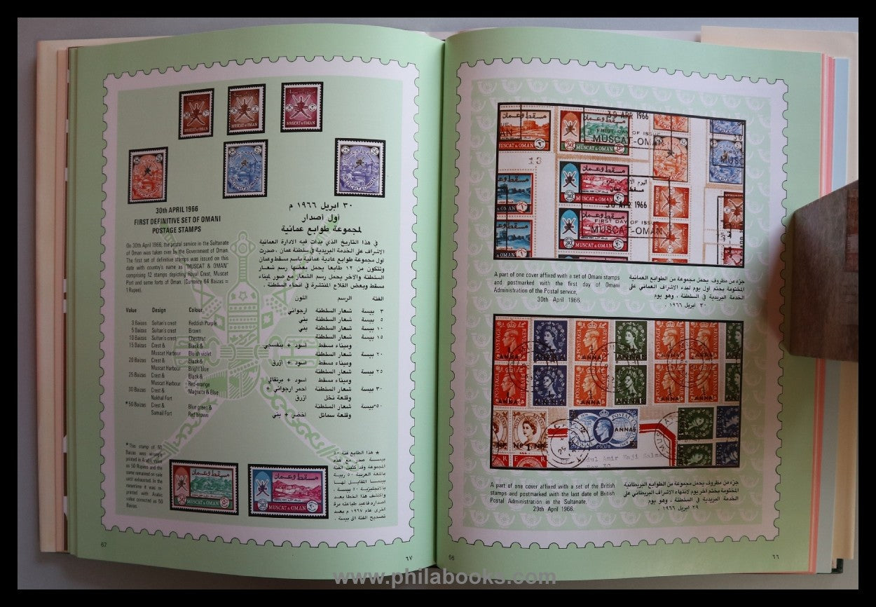 Sultanate of Oman Ministry of PTT, The Postal History of Oman 1 ...