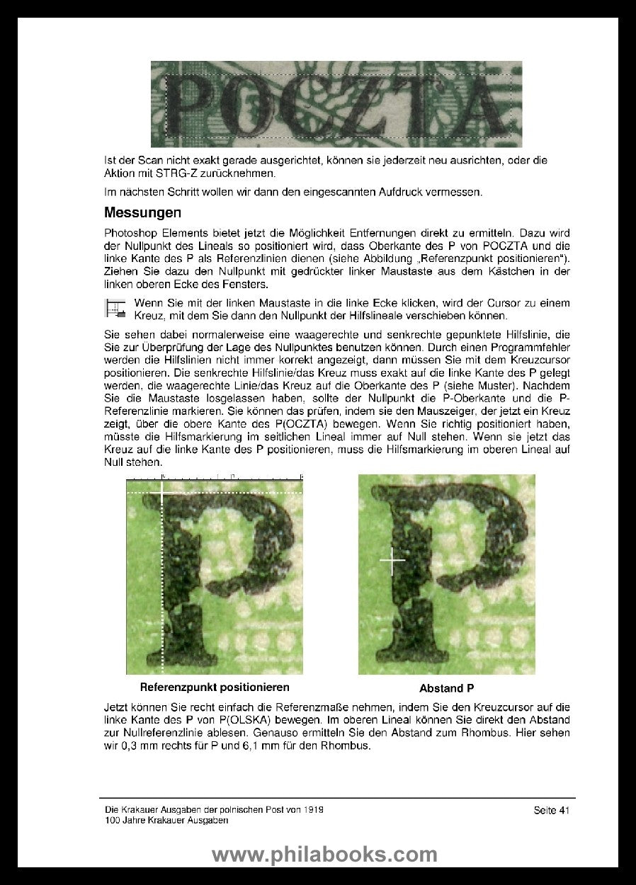 Lenke, M., Die Krakauer Ausgaben der polnischen Post von 1919, 100 ...