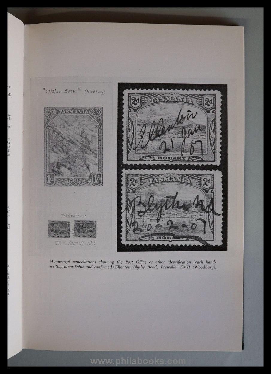 Avery/ Edwards/ Ingles/ Purves: Tasmania: The Postal History´and P ...
