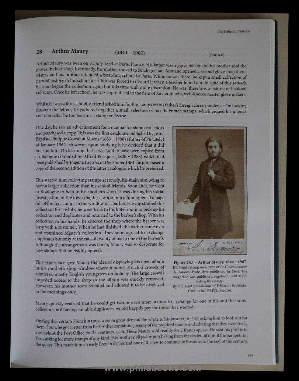 Birch, B., Fathers of Philately, Inscribed on the Roll of Distingu...