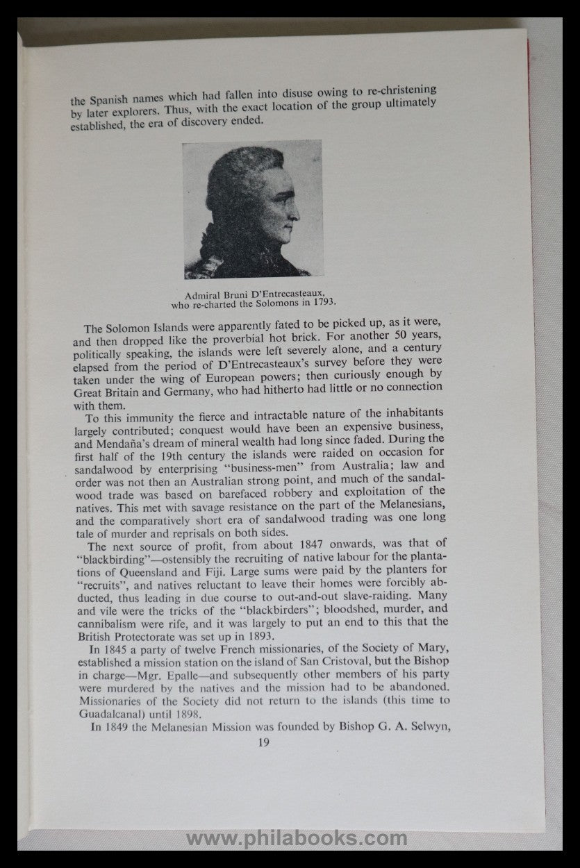 Gisburn, HGD: British Solomon Islands Protectorate: Its Postage ...