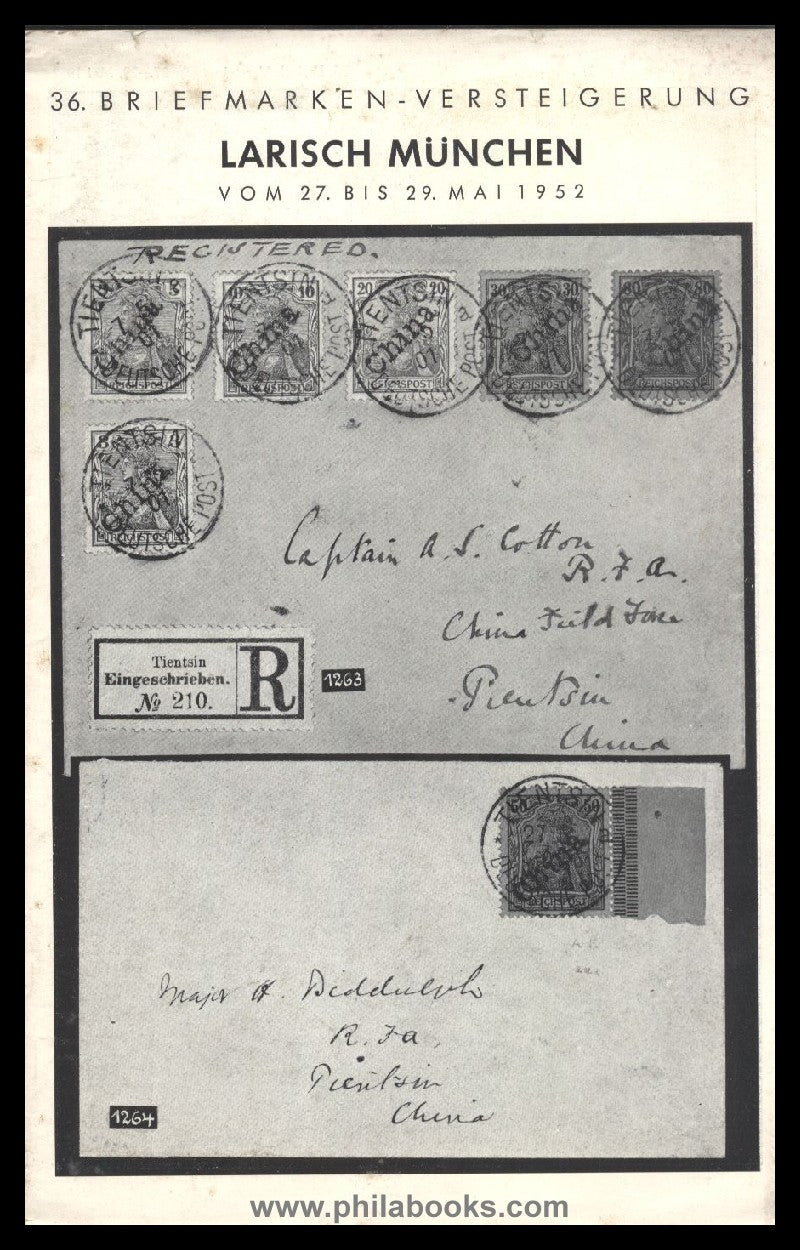 Larisch, Auktion 036, 1952-05