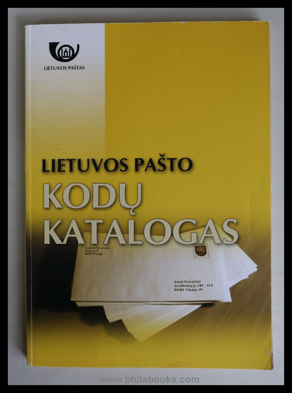 Latvijas Pasts, Pasta Indenski, official postal code directory...